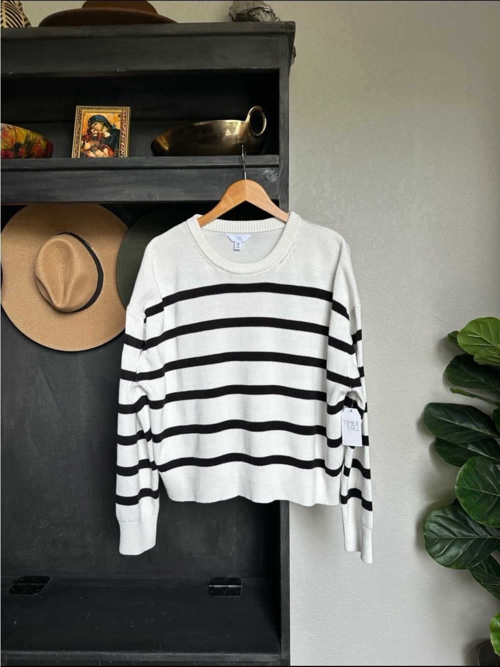 Womens Plus Size Knit Crewneck Sweater XXL / 20 2X